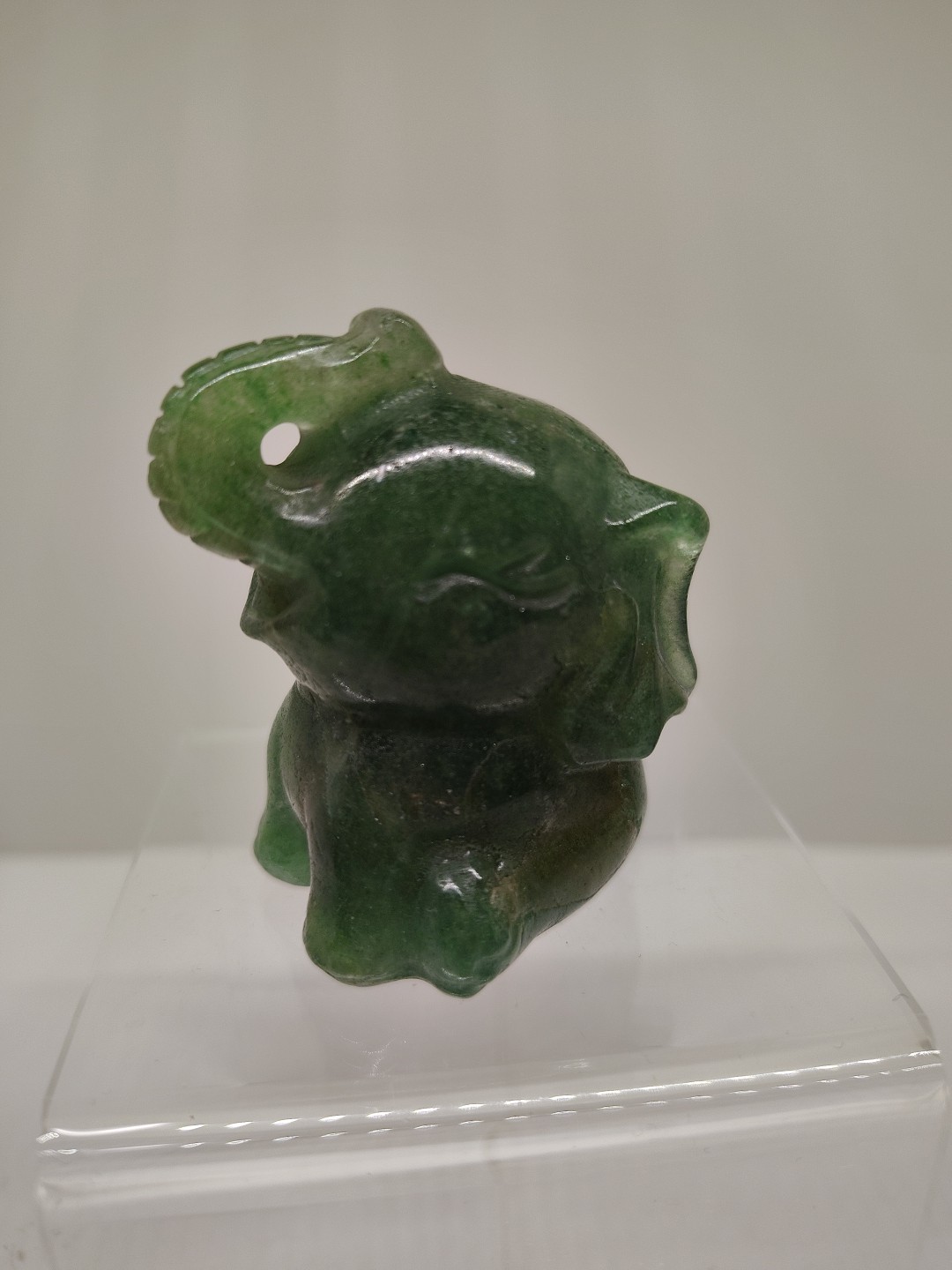 Adorable Green Fluorite Elephant 2.5in Natural Crystal  Gift