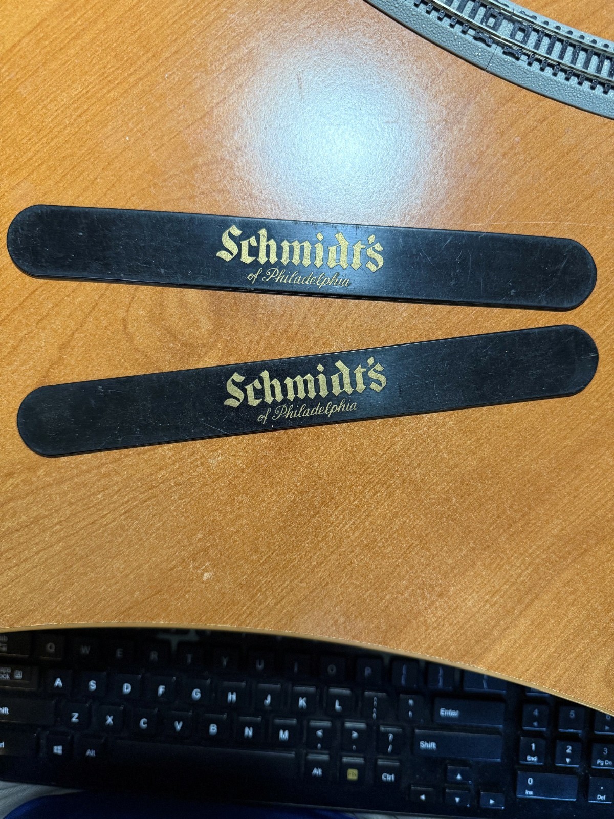 Schmidt\'s Beer Foam Scraper, 1950s Era.