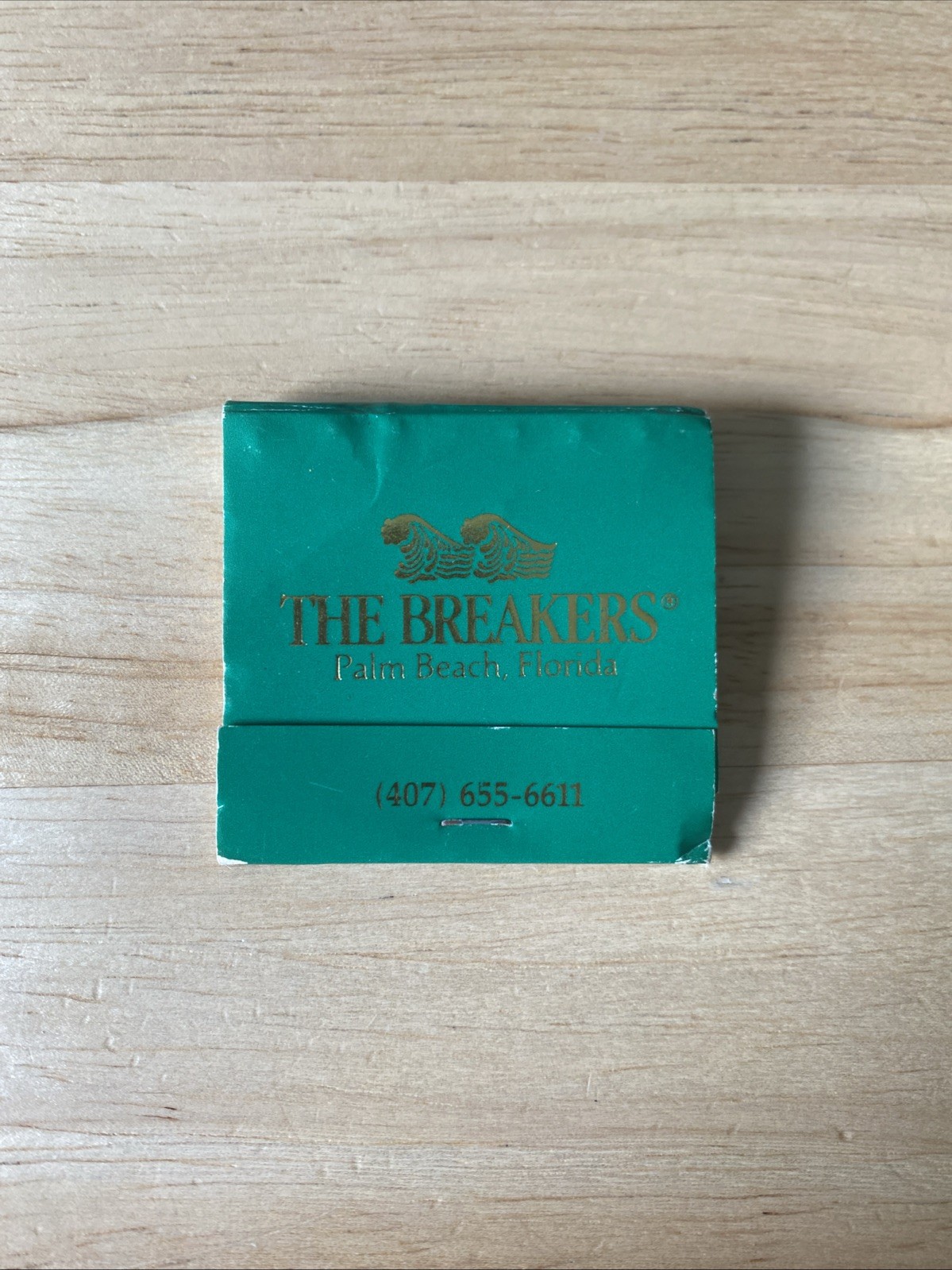 The Breakers Palm Beach Florida Vintage Matchbook