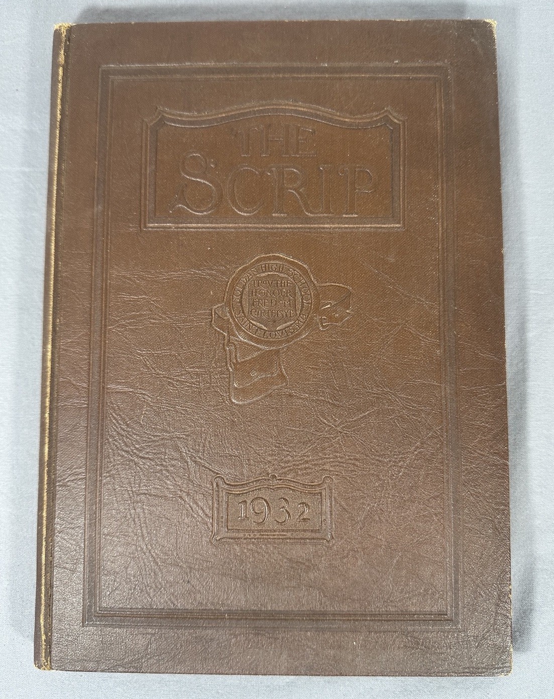 1932 Frank Soldan High School Yearbook St. Louis, MO with Advertising