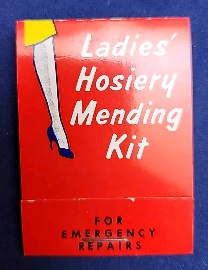VINTAGE 50s ADVERTISING WONDER BREAD LADIES\' HOSIERY MENDING KIT