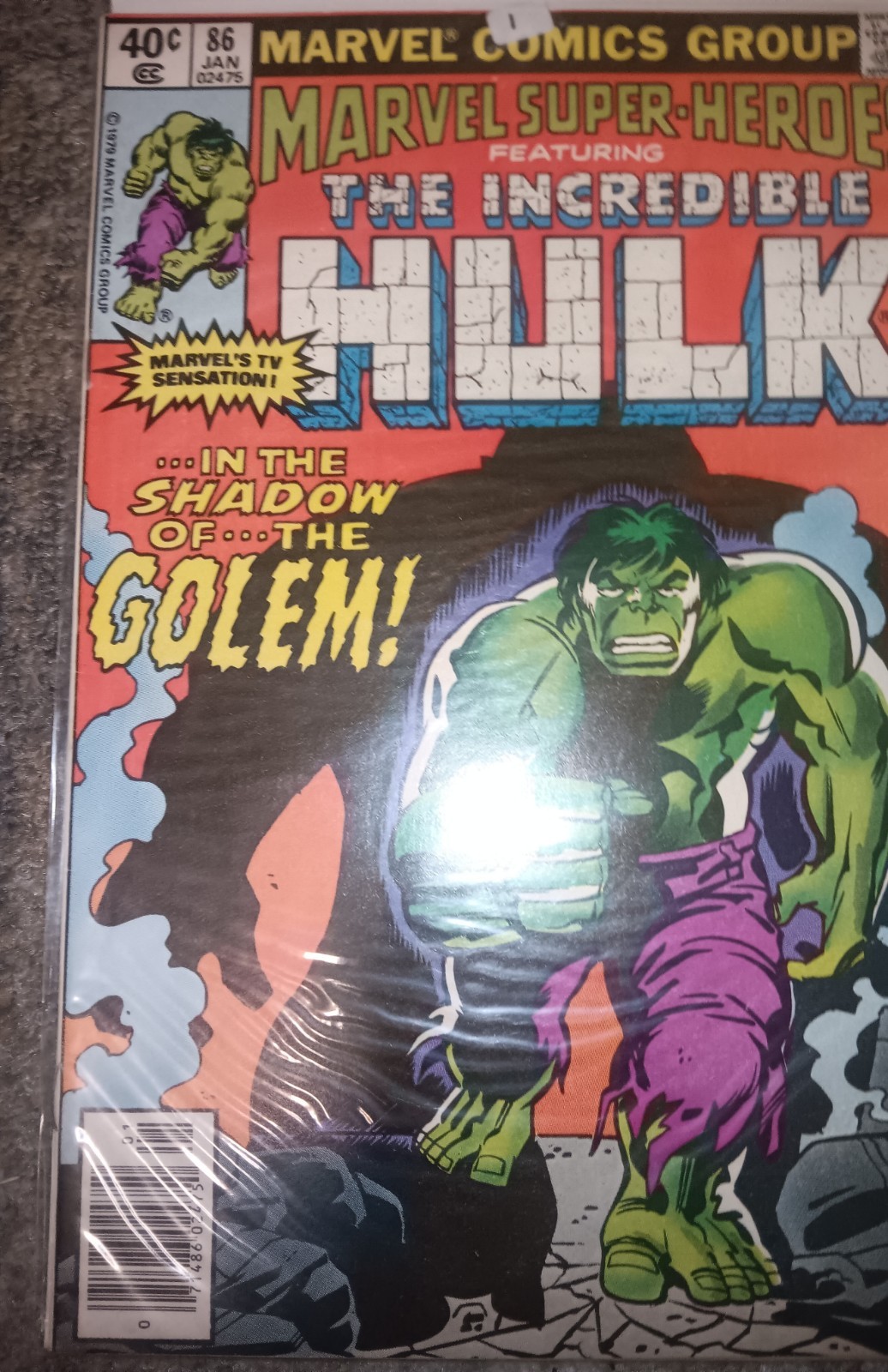 The Incredible Hulk #134 (Marvel Comics December 1970) Bagged And Boarded 