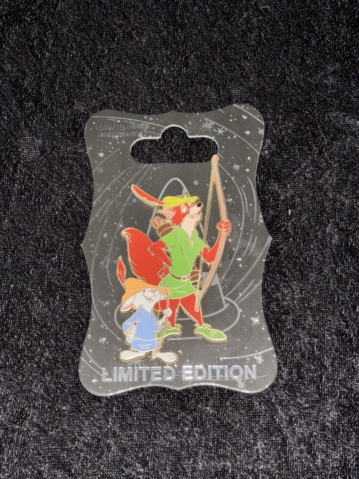 Disney WDI Robin Hood 45th Anniversary Robin Hood & Skippy LE 250 Pin Disney WDI Robin Hood 45th Anniversary Robin Hood & Skippy LE 250 Pin