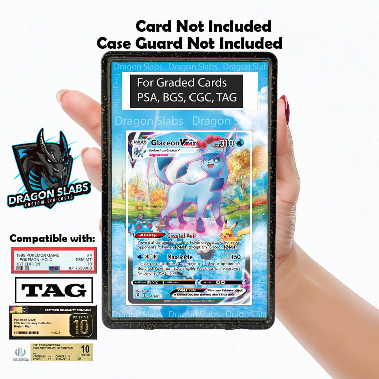 Glaceon Vmax 209/203 Alt Evolving Skies PSA BGS CGC TAG Extended Art Pokemon