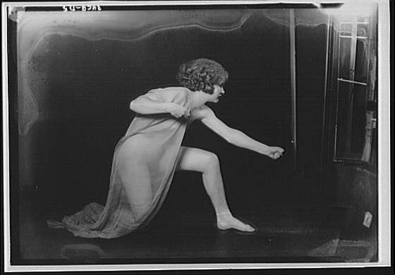 Photo:Lois Wild 1922 Dancer Pose Studio Portrait