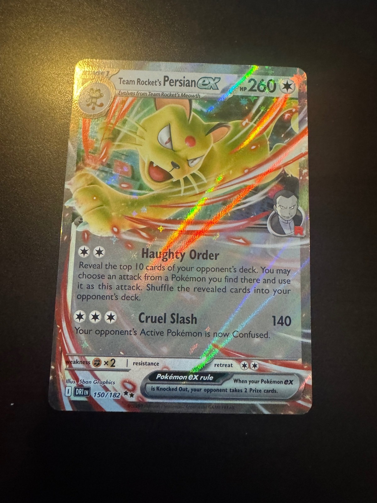 Team Rocket’s Persian ex 150/182 Slowking ex Japanese Lot