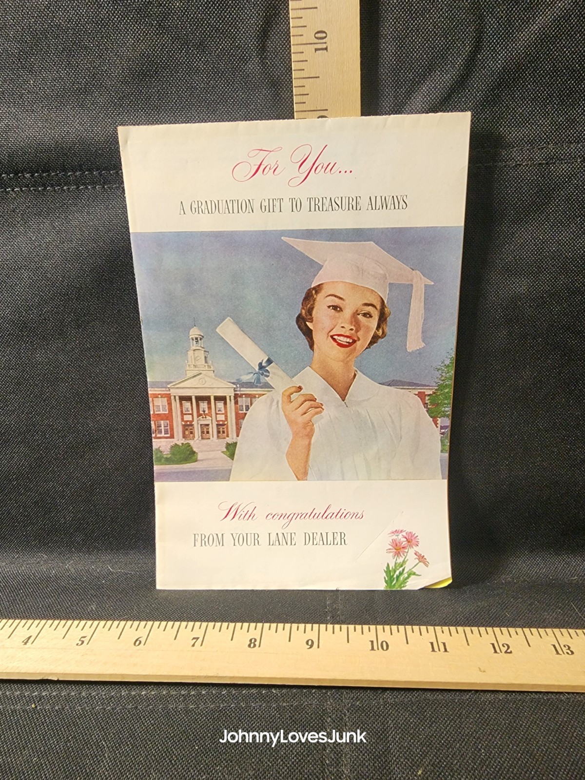 Vintage Lane Cedar Chest Graduate Advertising Chest Flyer Pamphlet