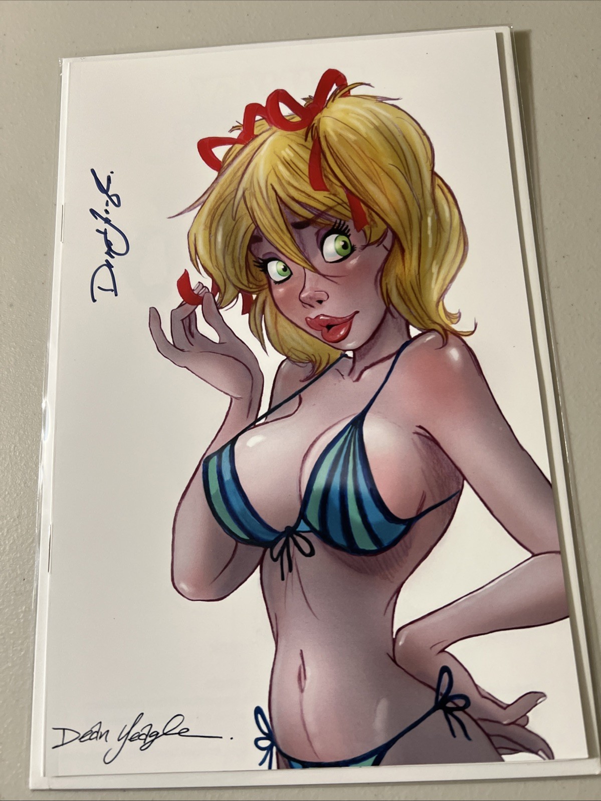 Mandy - A Tribute to Dean Yeagle Mandy SIGNED EDITION Nice Covr w/COA - Ltd 18
