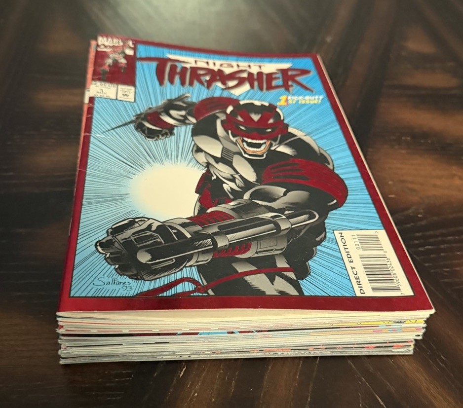 Night Thrasher 1-17 Complete Runs Marvel VF Lot Of 17 Comic Books