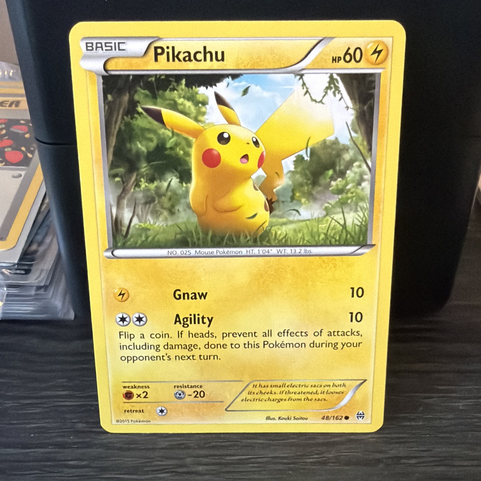 Pikachu 48/162 Breakthrough Pokemon NM
