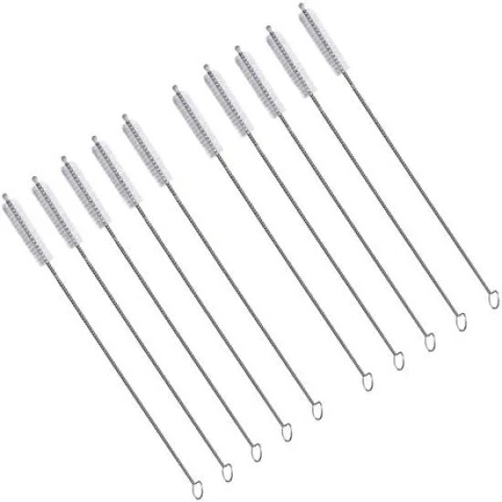 10pcs Pipe Cleaners Brush Smoking / Tobacco Pipe Nylon Tea Pot Cleaning Tools