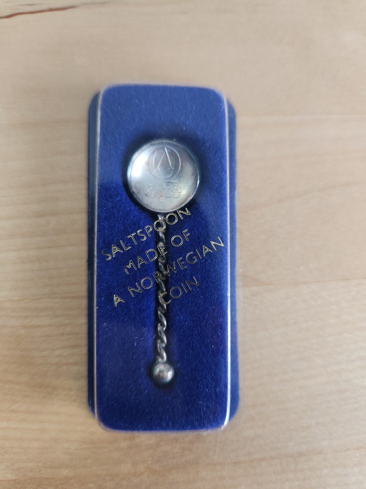Salt Spoon Made From Norwegian Coin 