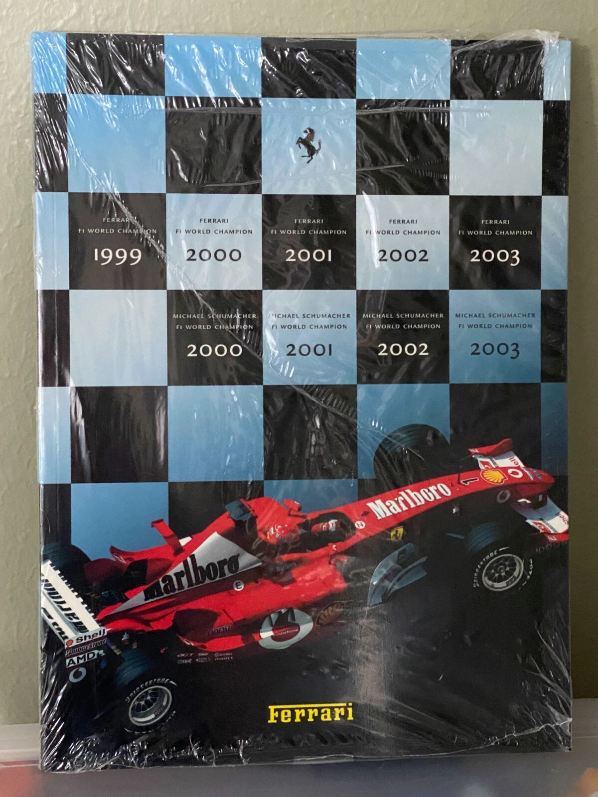 Official Ferrari Factory Yearbook 2003 - NEW Original Factory Sealed Shrink Wrap
