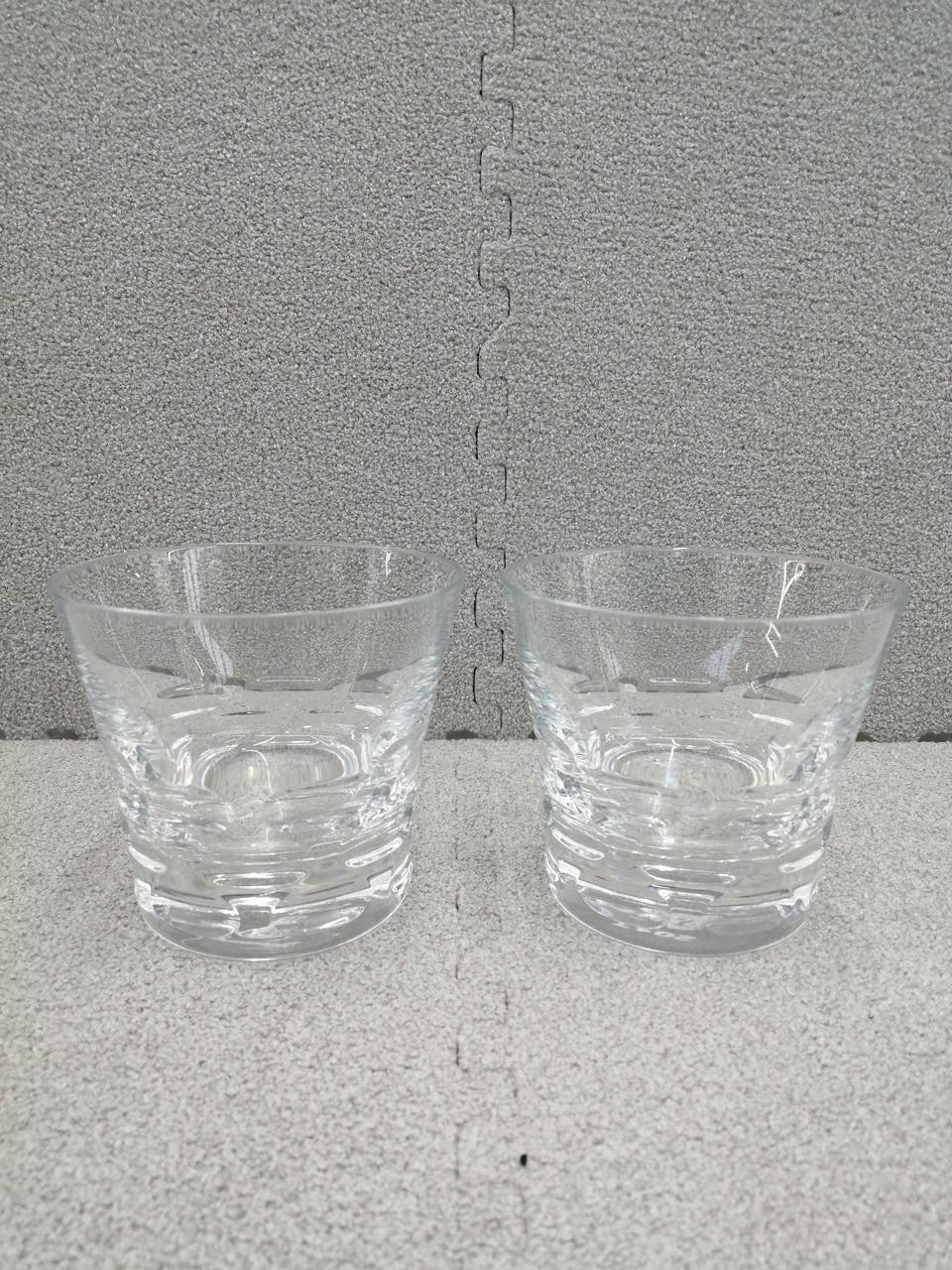BACCARAT [BACCARAT] Rock Glass Pair 2 Piece Set 2017 Rock Glass