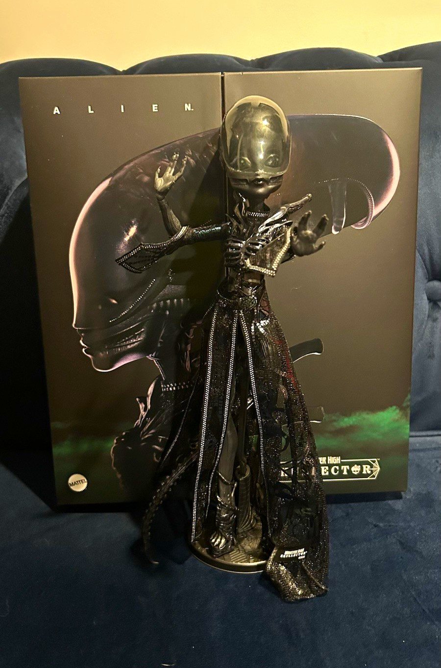 Mattel Monster High Skullector Aliens Alien Xenomorph Figure Doll LOOSE W/ BOX