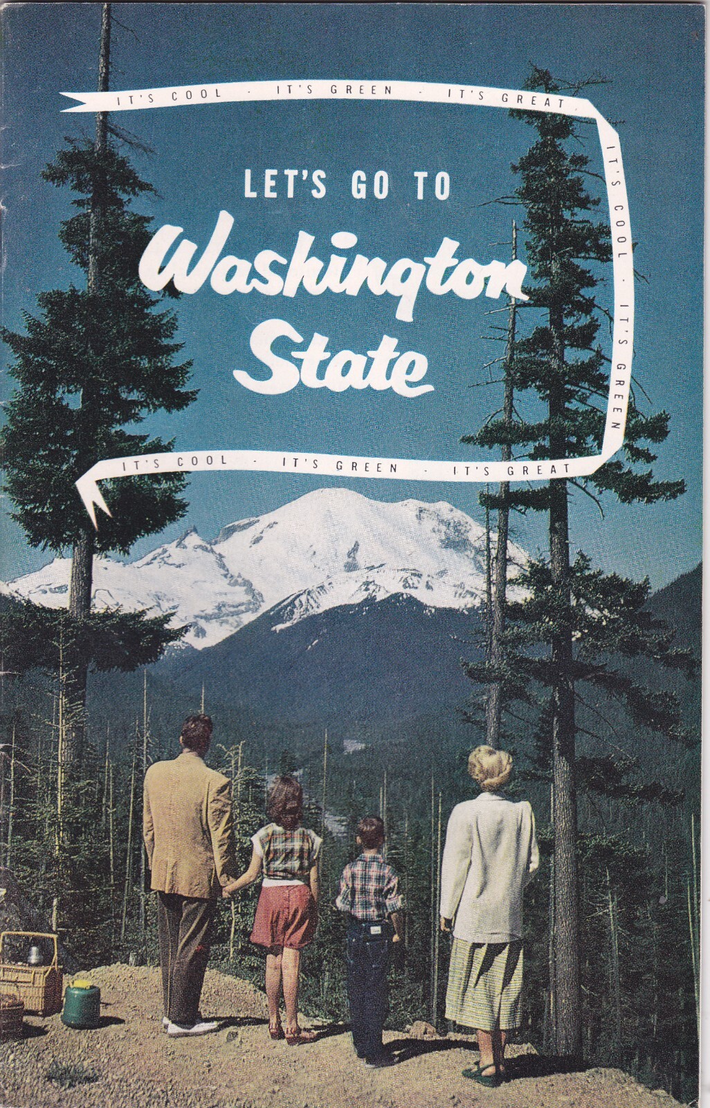 1950's Washington State Tourism Promotional Brochure