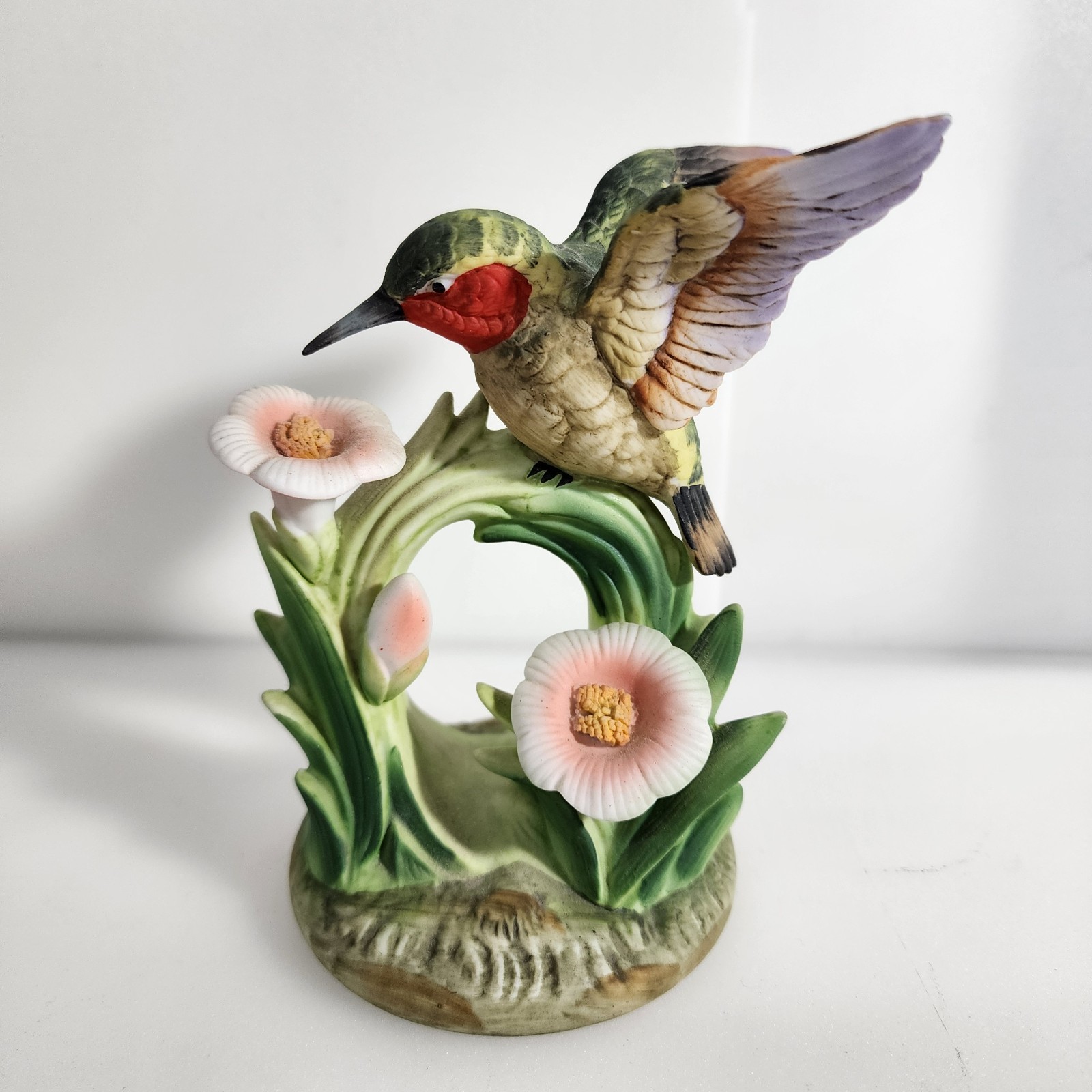 Gorham The Gallery Birds Collection Hummingbird Porcelain Japan Excellent