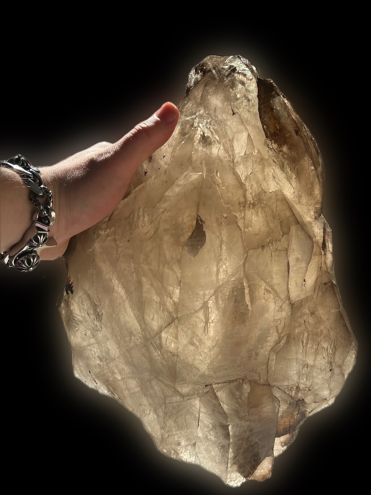 XL Elestial Smokey Quartz 12\