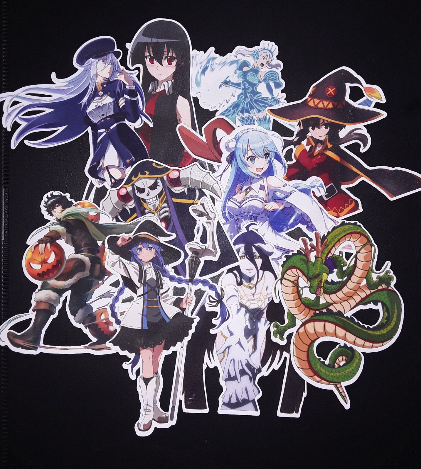 Any Anime Character You Want Glossy Sticker Anime Custom