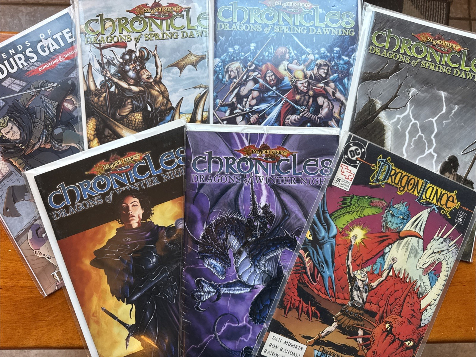 Dragon lance Chronicles Comic Books