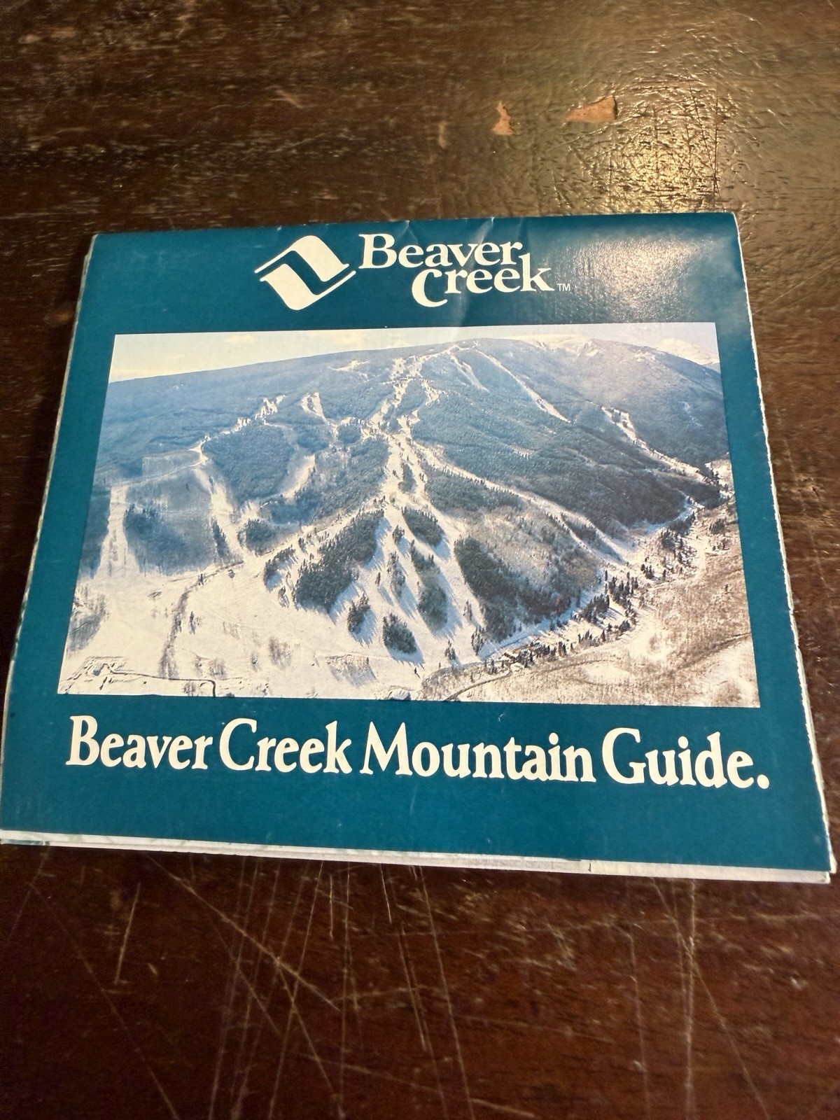 Vintage 1983 Beaver Creek Ski Resort Trail Map Brochure Vintage 1983 Beaver Creek Ski Resort Trail Map Brochure