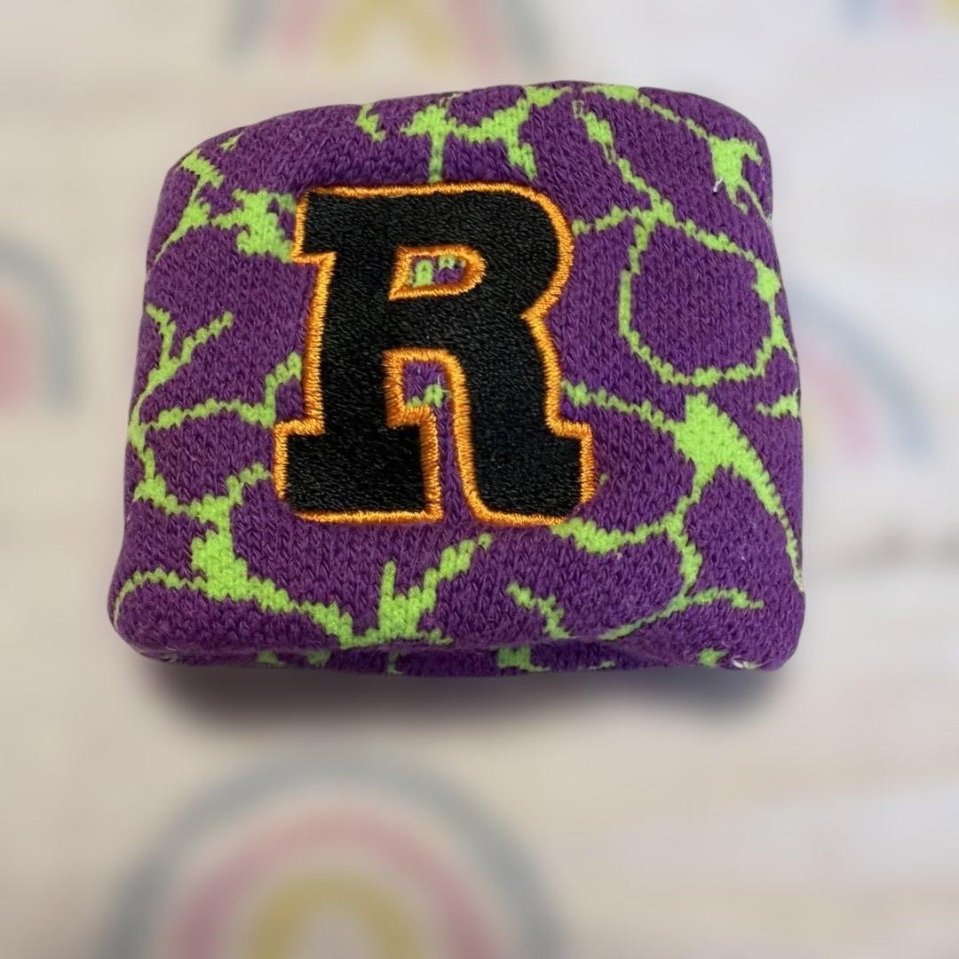 Momoclo Japan Tour 2013 Reni Takagi Wristband Purple Lime Lightning Design