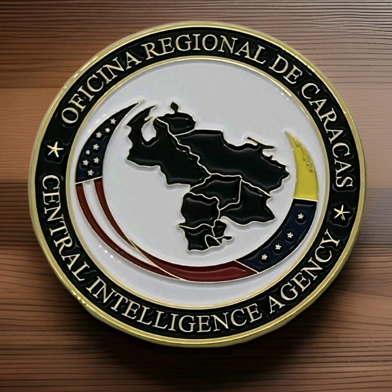 CIA Caracas Venezuela Regional Office Central Intelligence Agency Challenge Coin