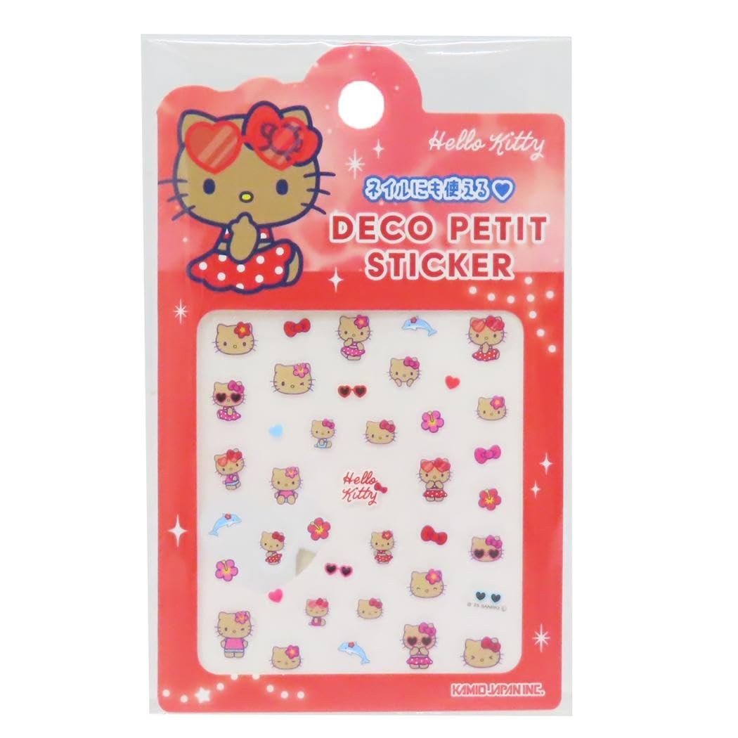 Kamiojapan Hello Kitty Nail Sticker Deco Petit Sticker/Suntan Sanrio