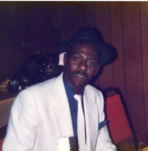 Vtg 1980s Found Photo Dapper African American Man in White Suit & Hat Snapshot