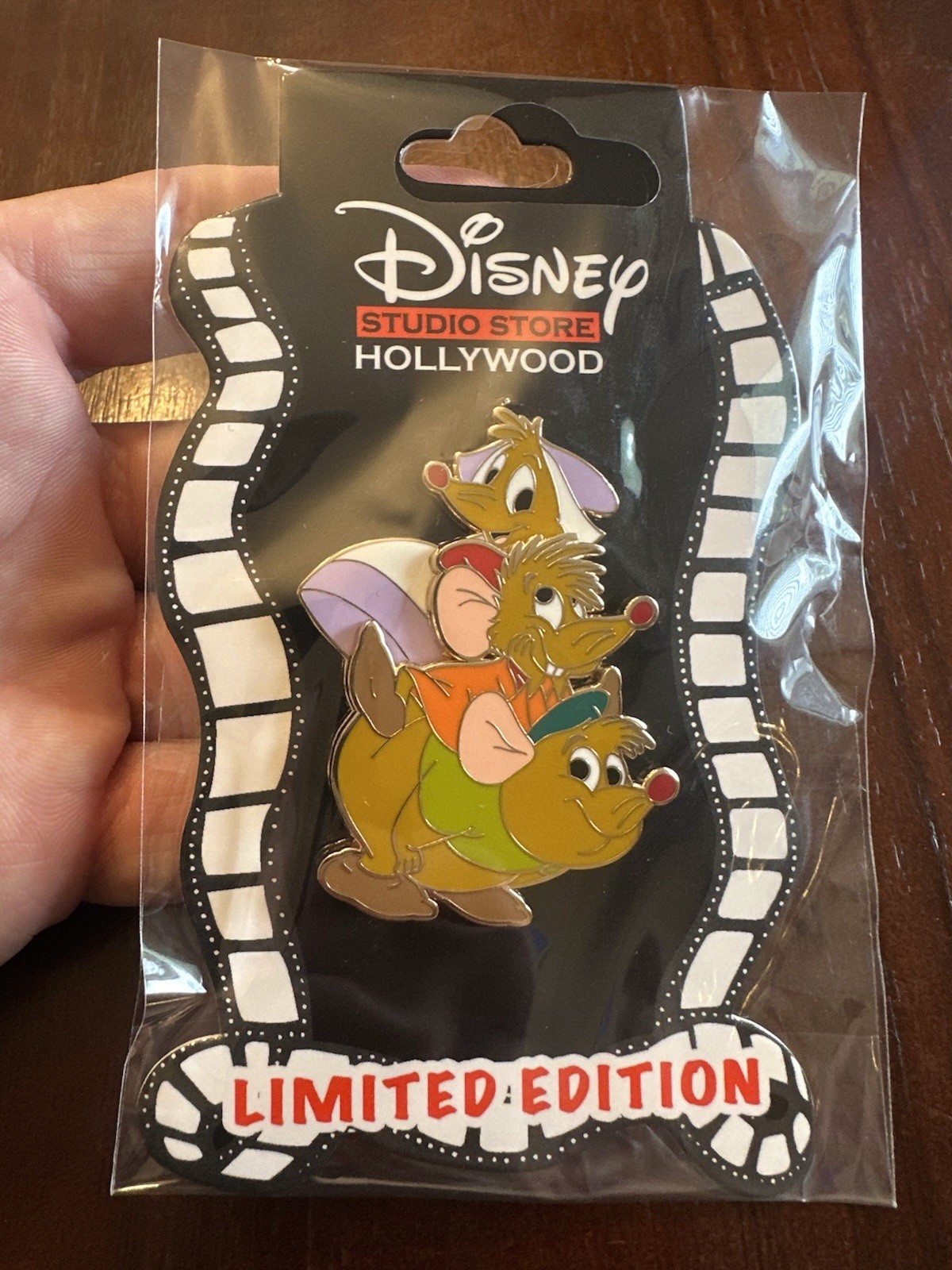 2022 Disney D23 Expo DSSH Film Stack Series LE 500 Cinderella Mice Pin 2022 Disney D23 Expo DSSH Film Stack Series LE 500 Cinderella Mice Pin