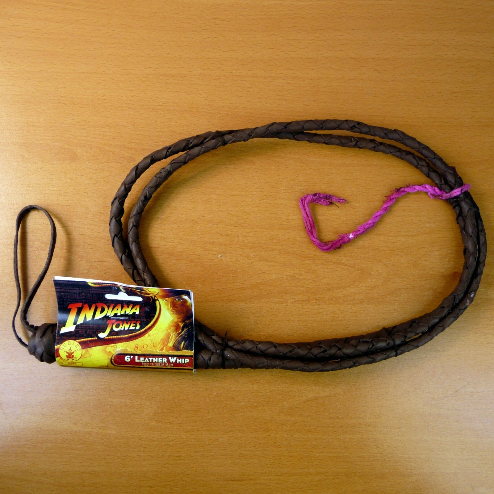Indiana Jones 6\' Leather Whip