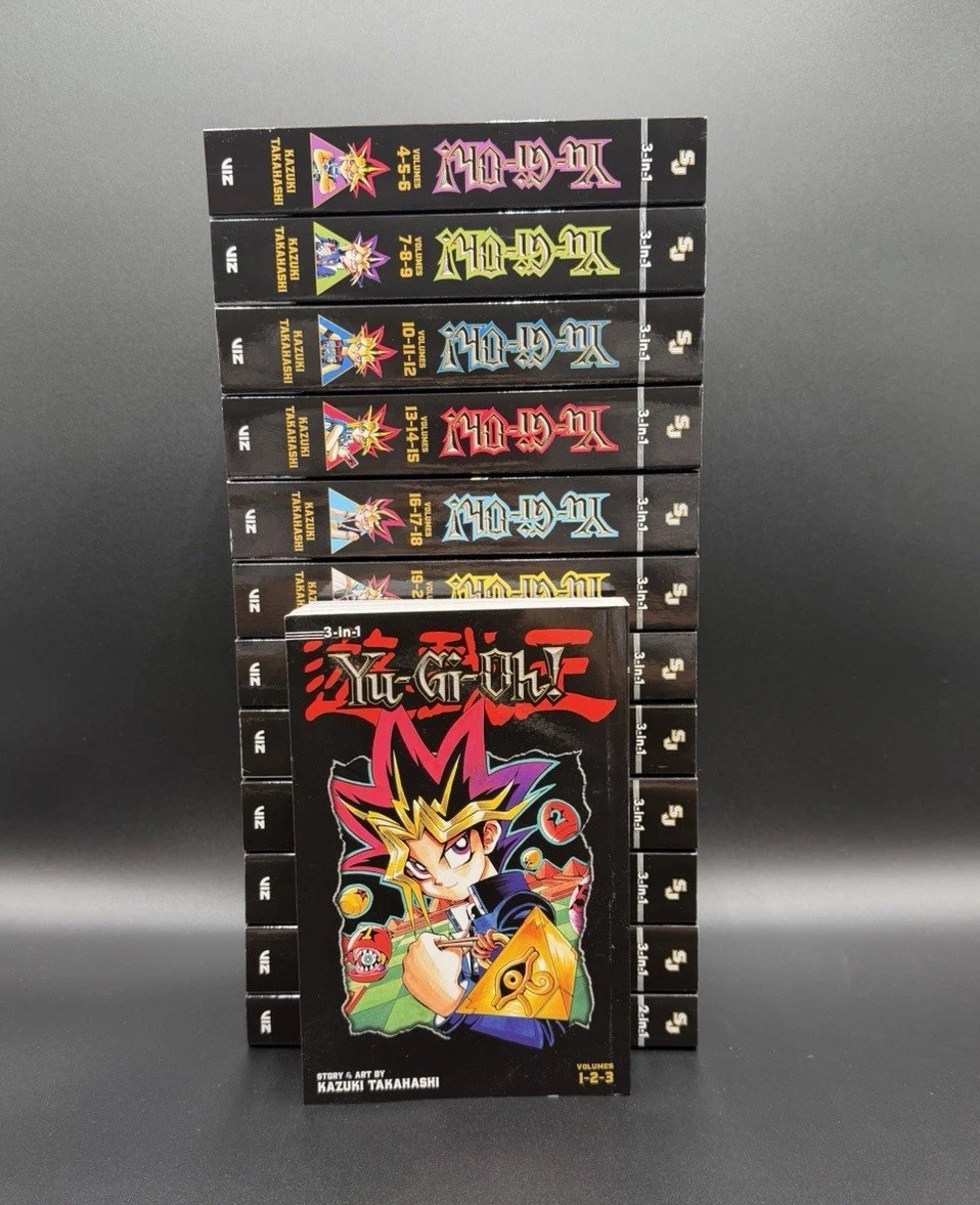Yu-Gi-Oh Yugioh Manga 13 Vol 3in1 Omnibus Edition English Complete Set Brand New