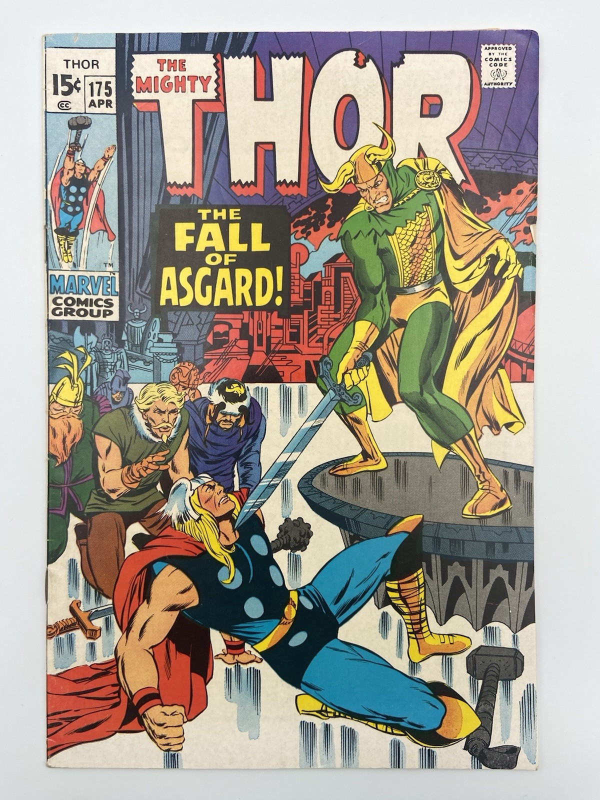 The Mighty Thor #175 1970 Classic Loki Cover Stan Lee Jack Kirby Marvel Comics