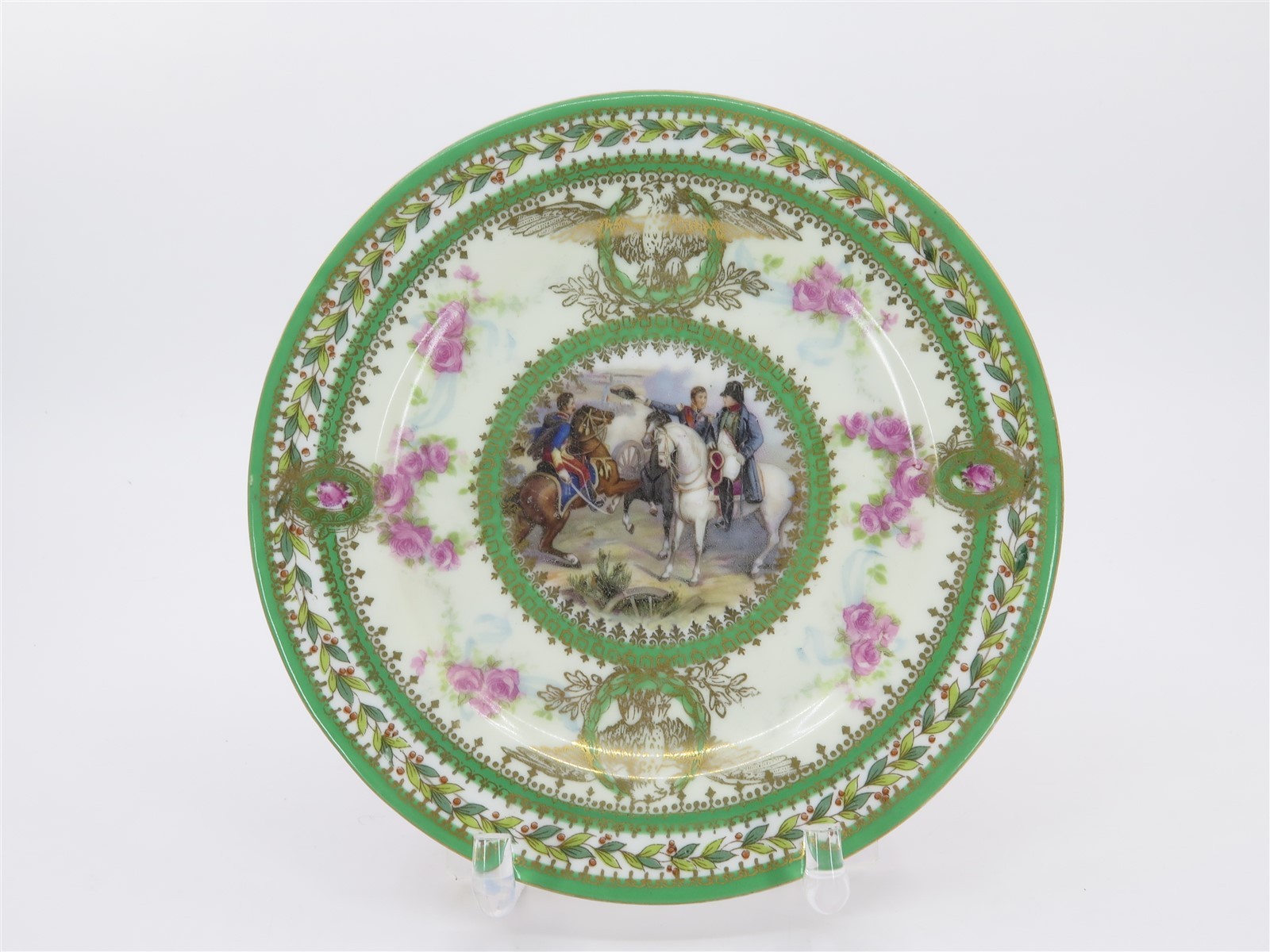 ANTIQUE AUSTRIA VIENNA CABINET PLATE \