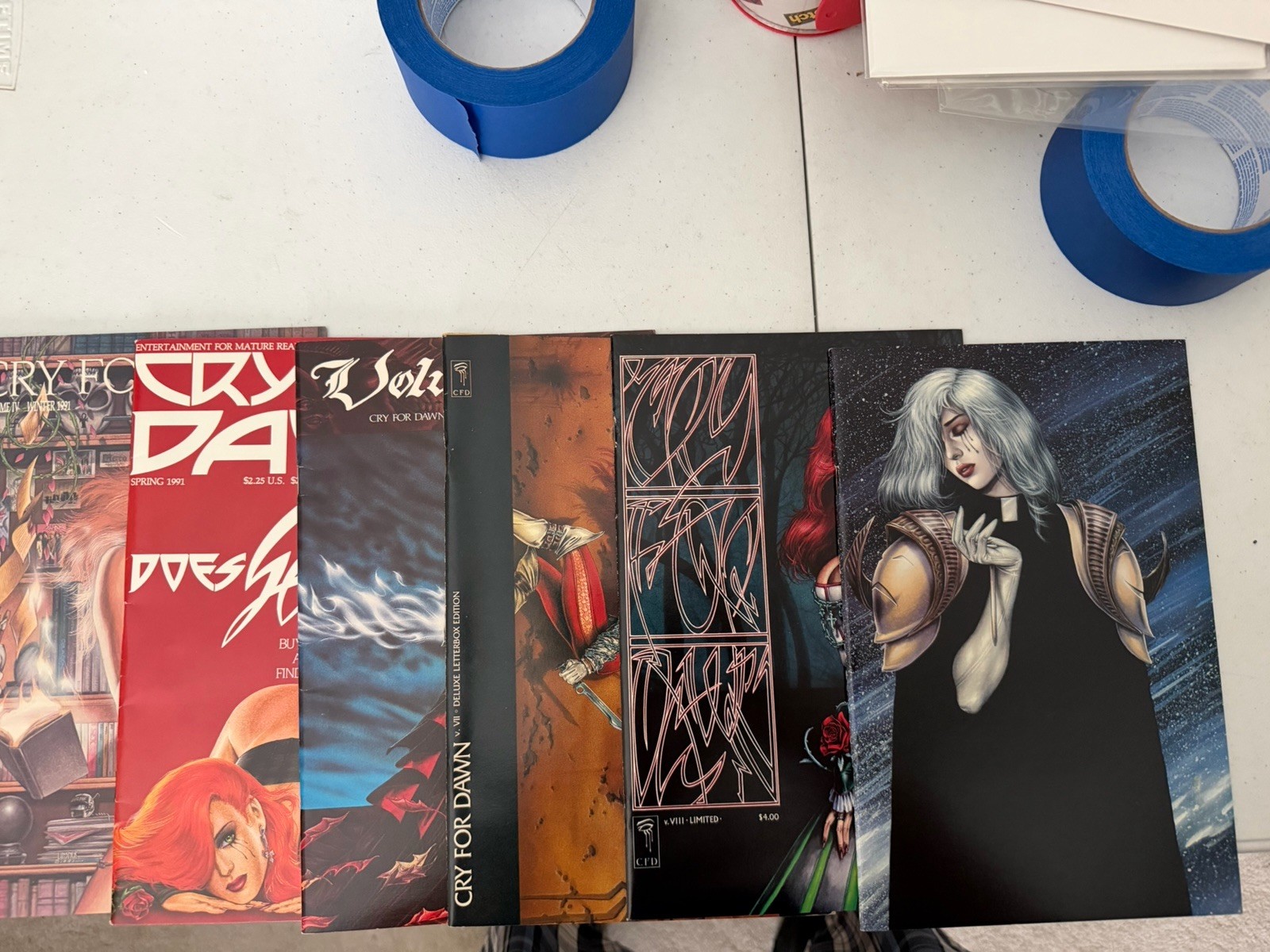 Cry For Dawn Limited 4,5,6,7,8 And 9 Lot Cry For Dawn Limited 4,5,6,7,8 And 9 Lot