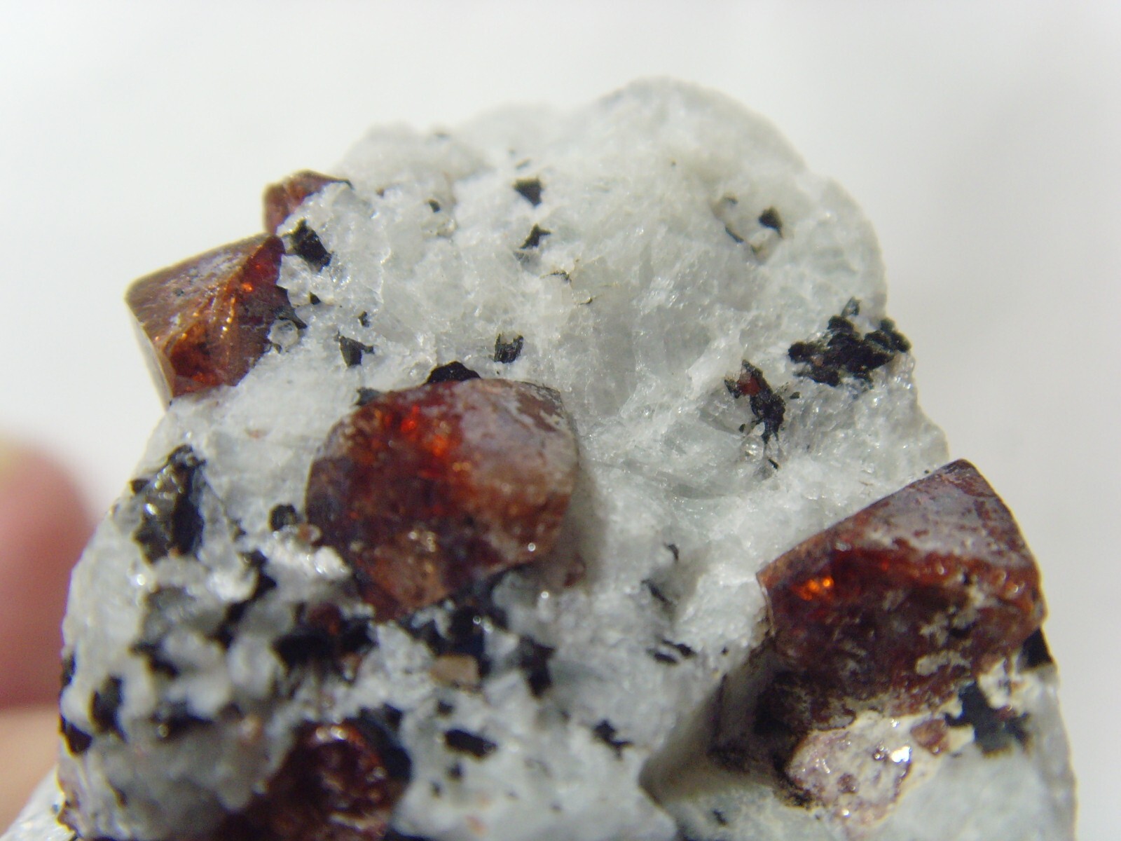 311 Carat many Zircon crystal mineral specimen n matrix mother rock healer 53192