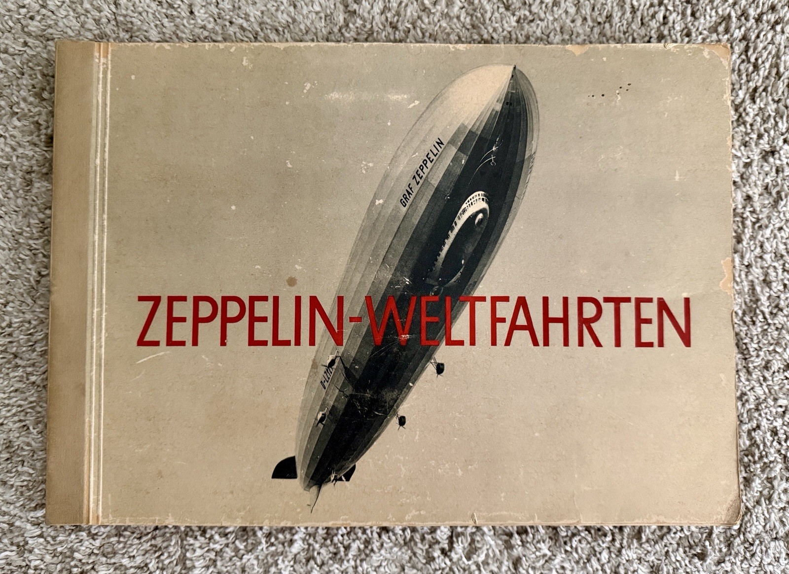 1932 Zeppelin Weltfahrten Complete Cigarette Album Complete Set 1932 Zeppelin Weltfahrten Complete Cigarette Album Complete Set