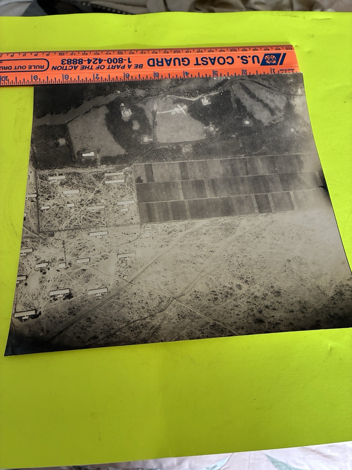 Photo:Tokyo Japan 1945 B-29 Raid Destroyed Refinery Aerial WW2 War