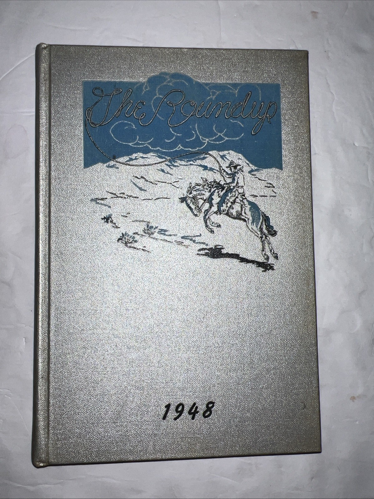 1948 “The Roundup” Yearbook. Roosevelt High School. Des Moines, Iowa. *Signed*