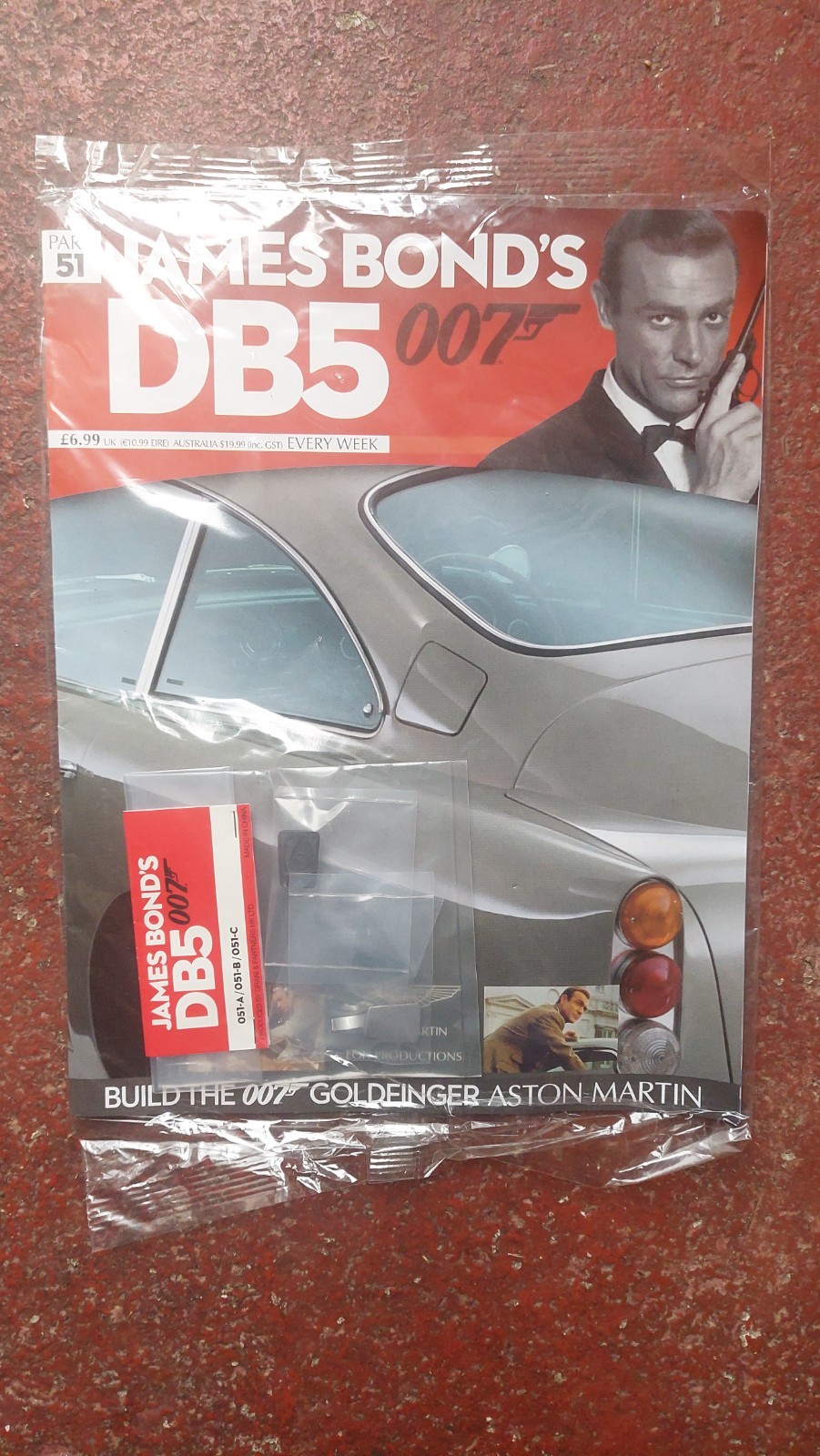 EAGLEMOSS BUILD YOUR OWN JAMES BOND 007 ASTON MARTIN DB5 ISSUE PART 51 EAGLEMOSS BUILD YOUR OWN JAMES BOND 007 ASTON MARTIN DB5 ISSUE PART 51