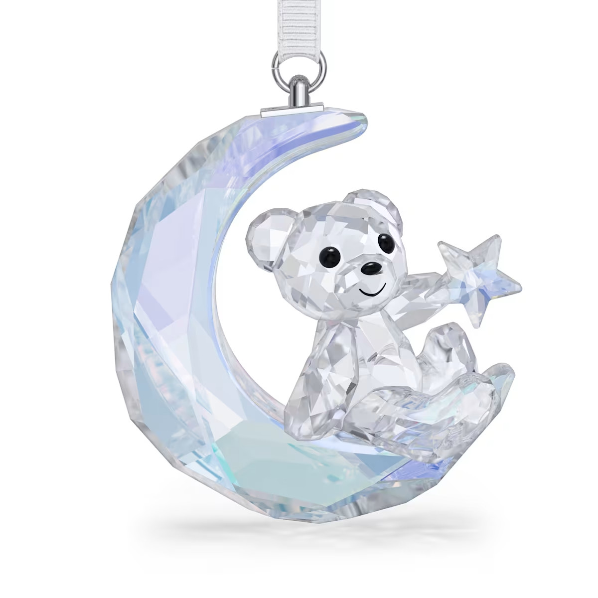 Swarovski Crystal  Kris Bear Moon Ornament 5732106