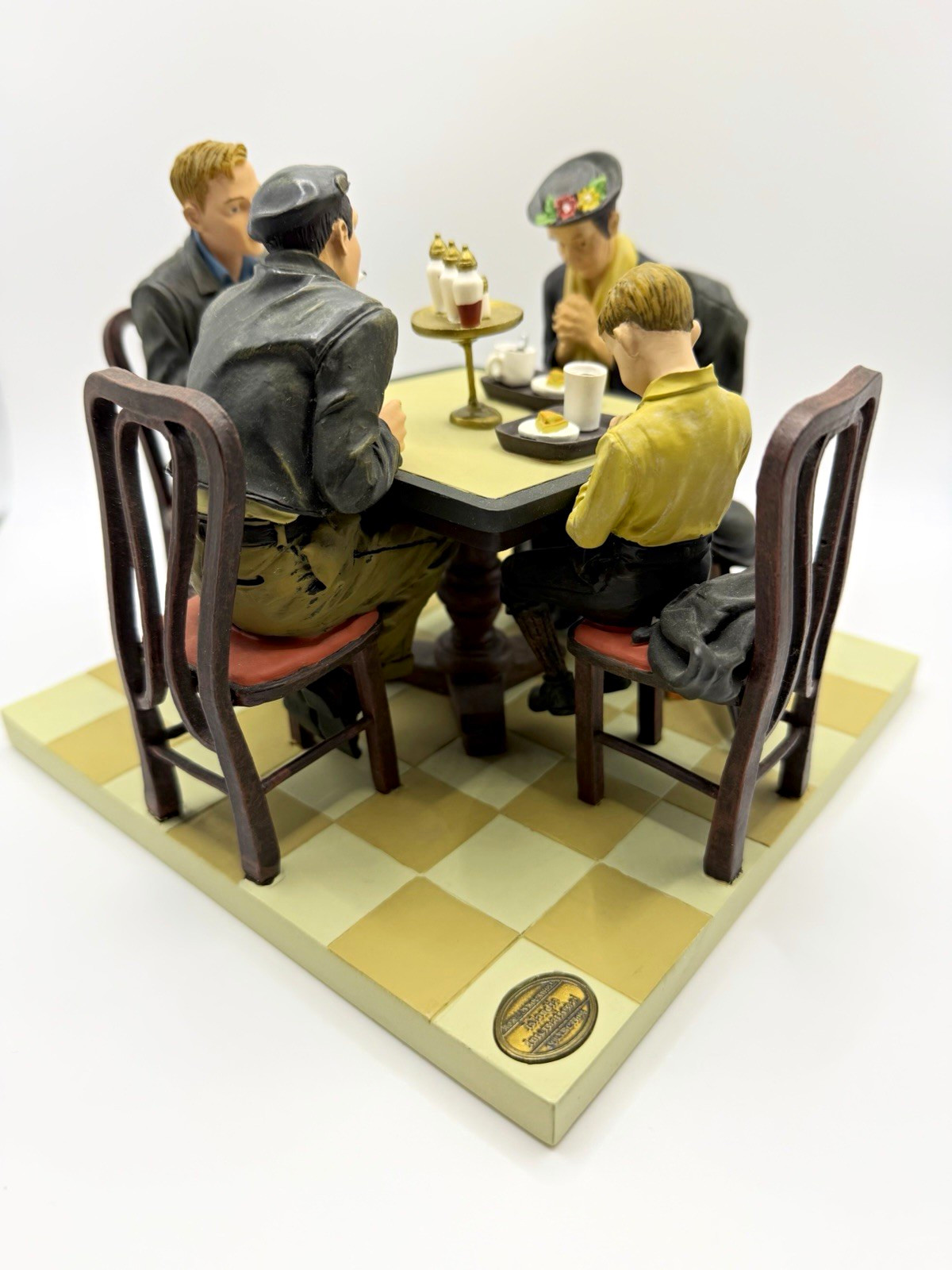 Sculpture inspired by Norman Rockwell’s 1959 COVER “Saying Grace” CERTIFIED Sculpture inspired by Norman Rockwell’s 1959 COVER “Saying Grace” CERTIFIED