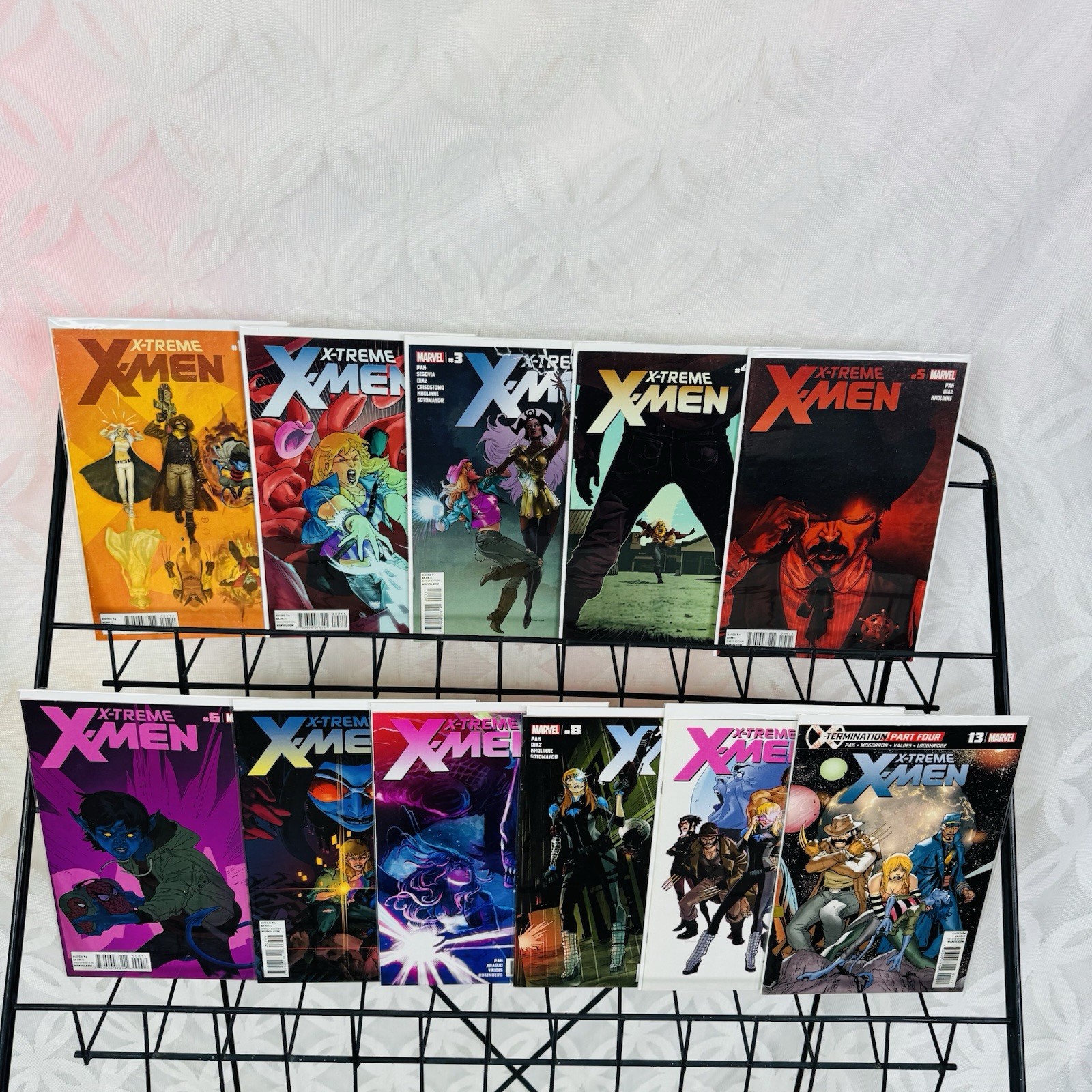 X-treme X-Men 1-8 7.1 12-13 lot (Volume 2 Marvel) Alternate Hercules Key