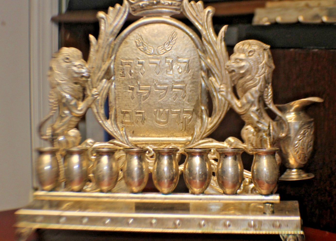 Vintage Chanukah Menorah weighs 590 Grams Sterling .925 Hallmarked Mexico Art