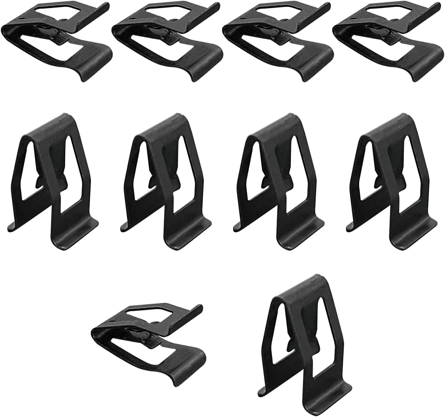 10 PCS Dashboard Trim Clips, Metal Car Front Console Dash Retainer, Universal...