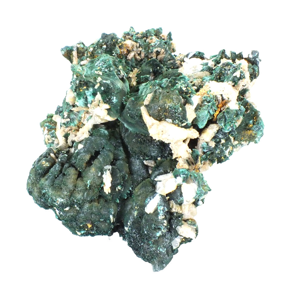 Malachite  Cerussite Crystals Rum Jungle Northern Territory Australia (EA11075)