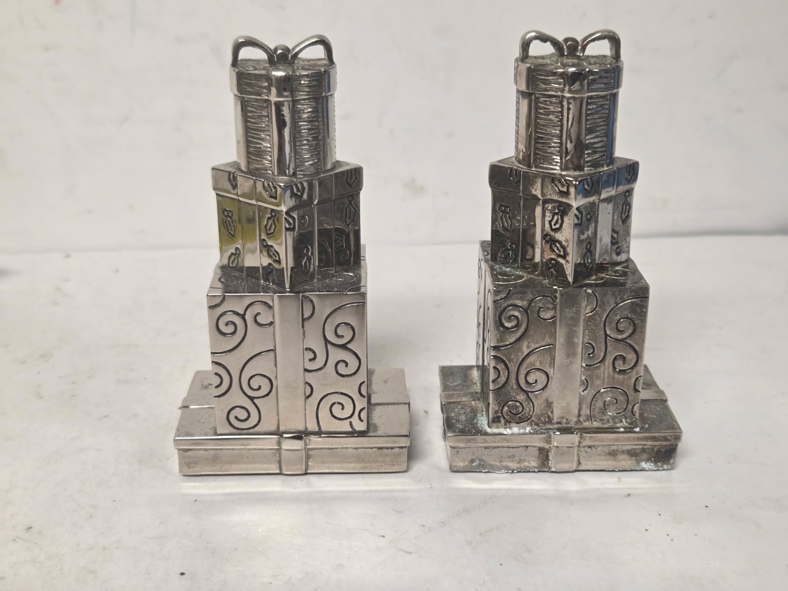 Vintage Silver Plated Salt Pepper Shakers International Silver Company