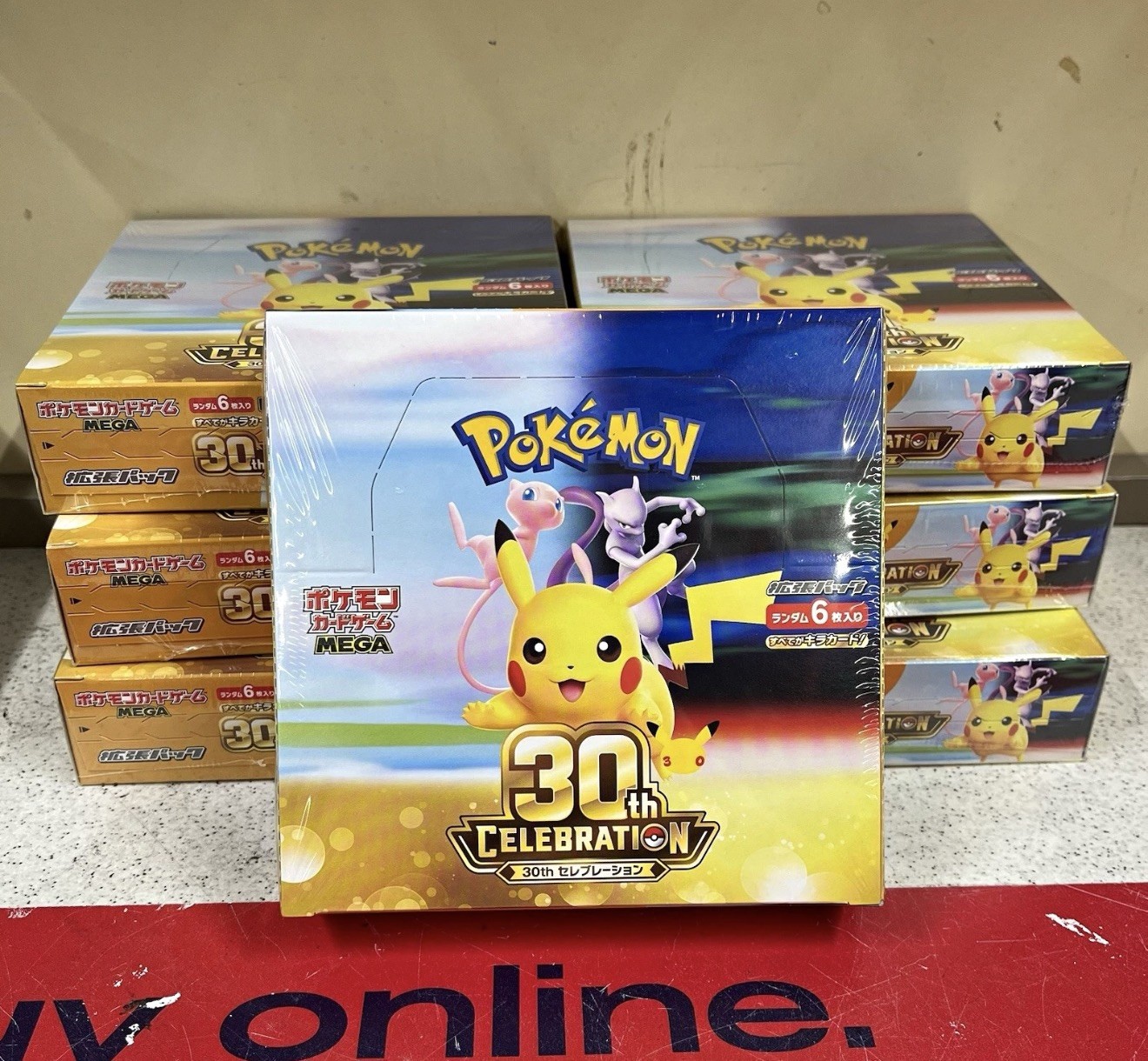 UK in hand Pokémon 30th Celebration Anniversary Shrink Wrapped Japanese UK in hand Pokémon 30th Celebration Anniversary Shrink Wrapped Japanese