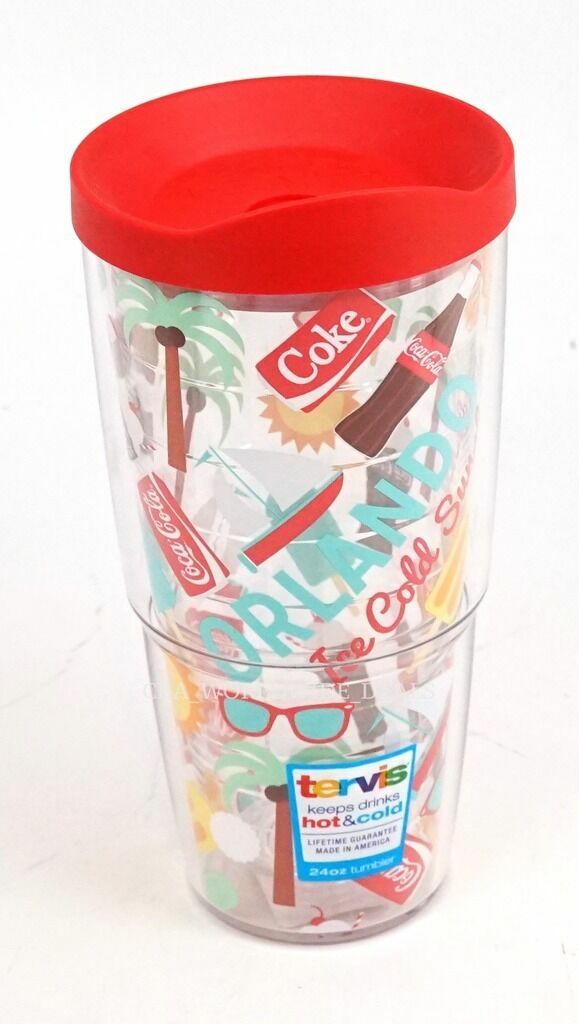 Tervis Disney Springs Orlando Coca-Cola 24oz Insulated Tumbler