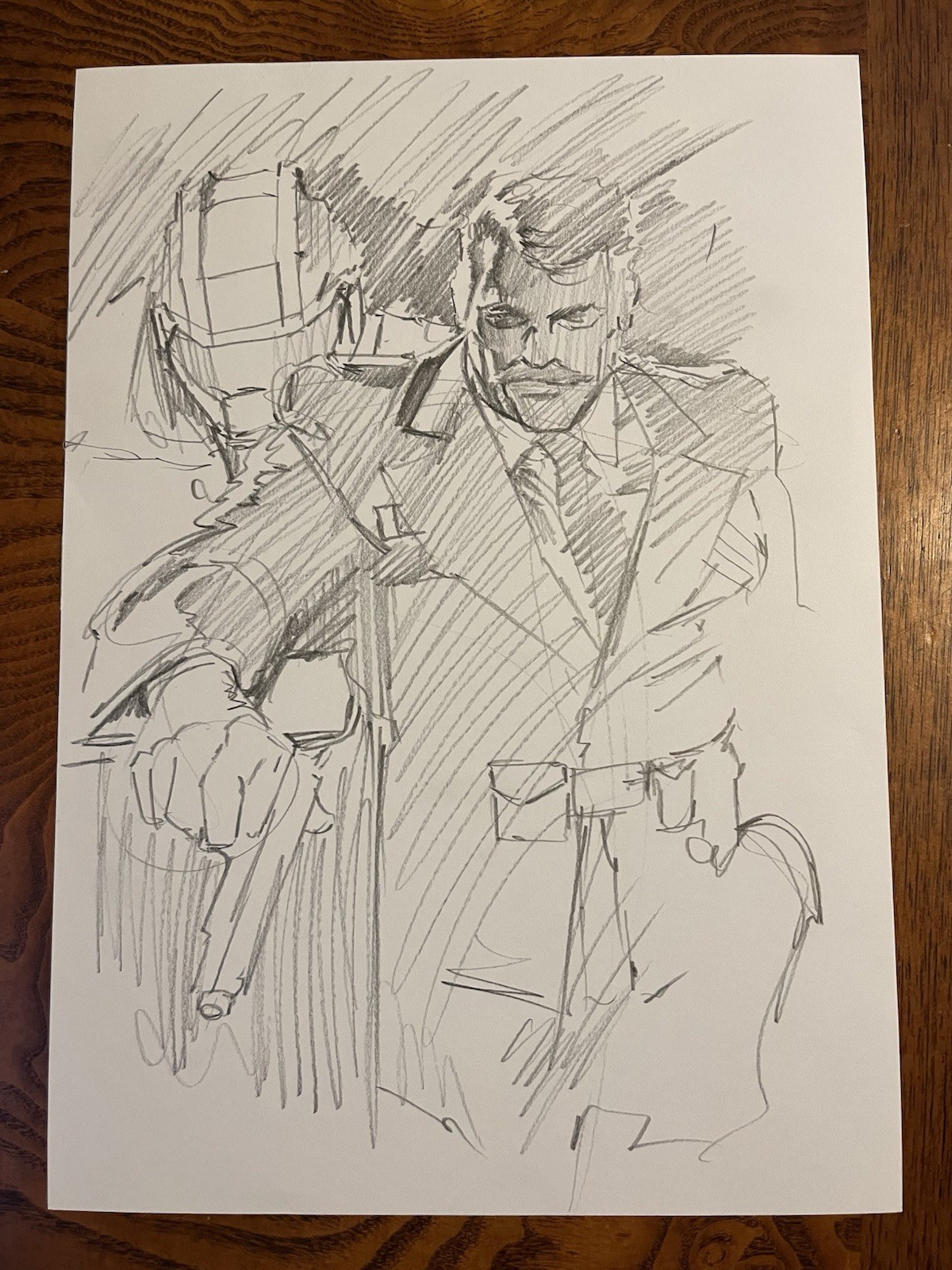 MASK #2 Ito Cover Prelim Pencil Original Art 2026 11.\ MASK #2 Ito Cover Prelim Pencil Original Art 2026 11.\